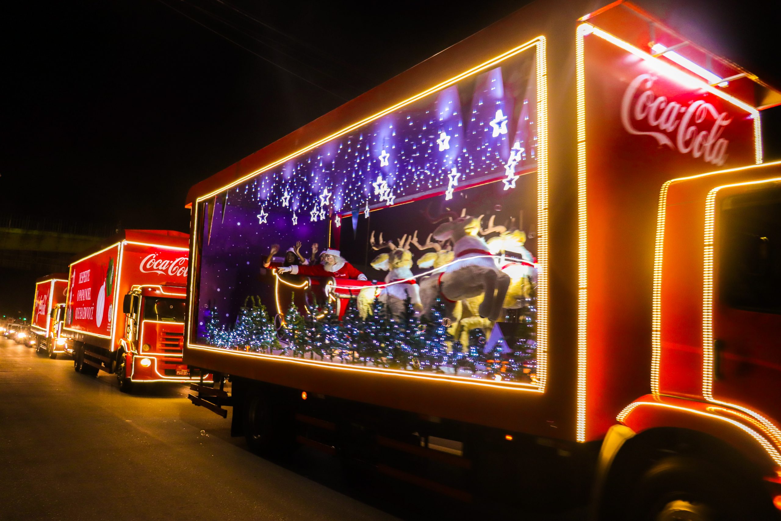 Caravana de Natal da Coca Cola chega Bahia neste s bado confira